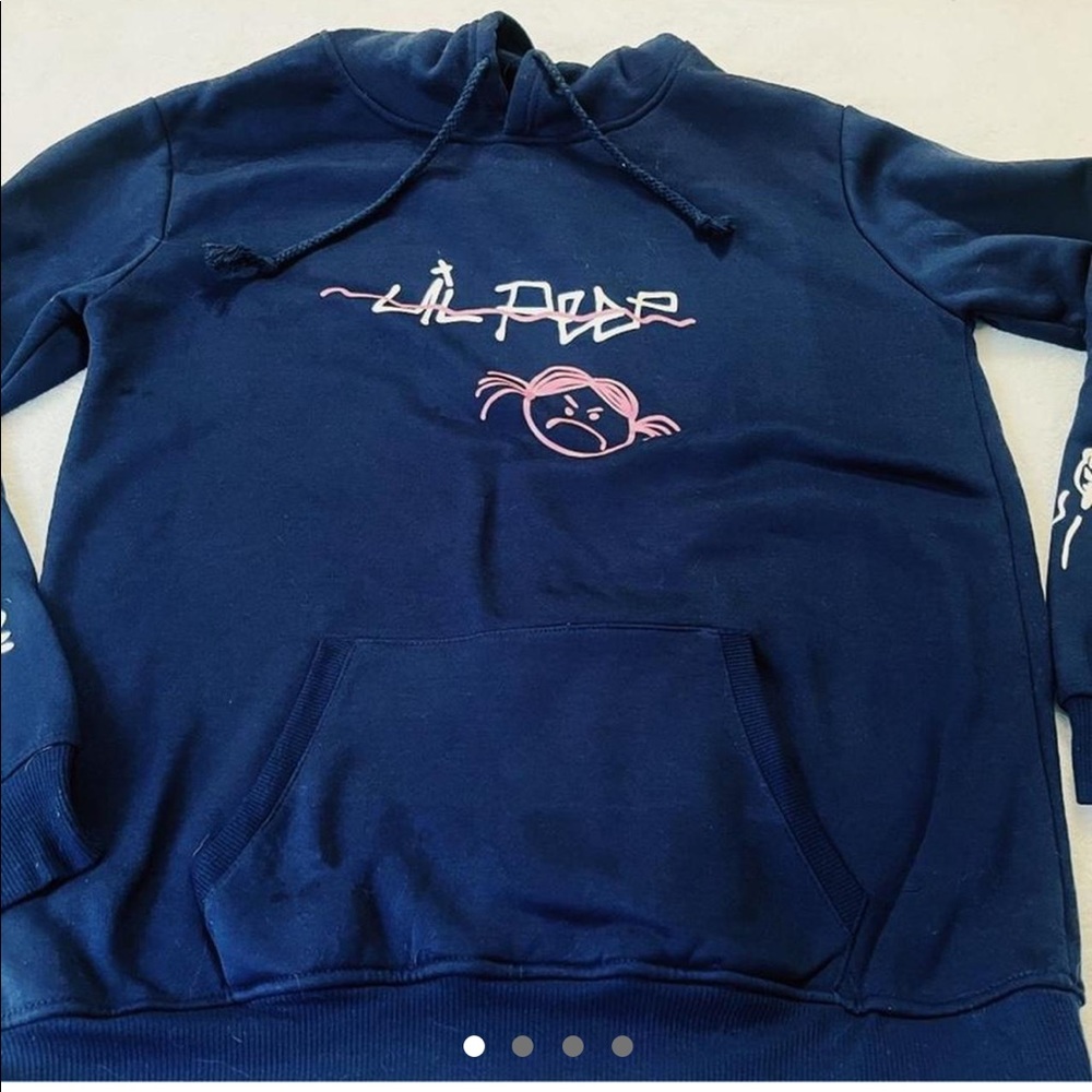 LIL PEEP BLACK SWEATSHIRT